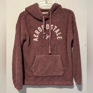 Aeropostale NYC Small Fluffy Hoodie HU